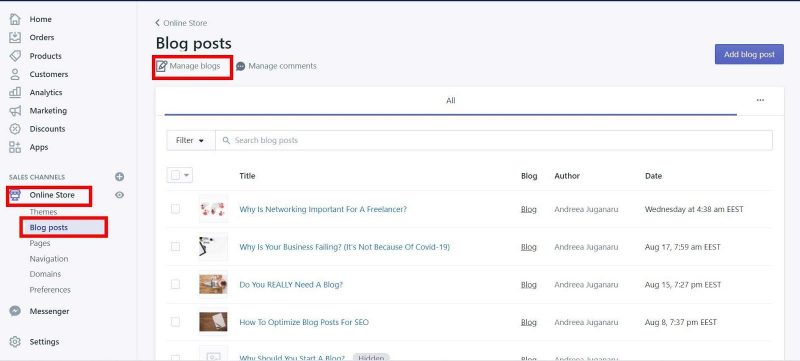 Add a Blog to Shopify_01