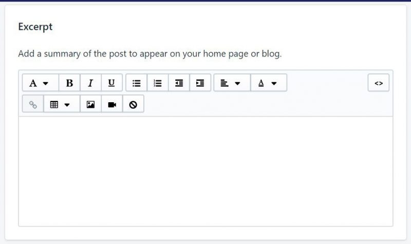 Customize Shopify Blog Article Excerpt