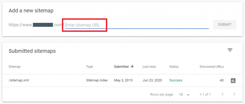 Submit Your Sitemap
