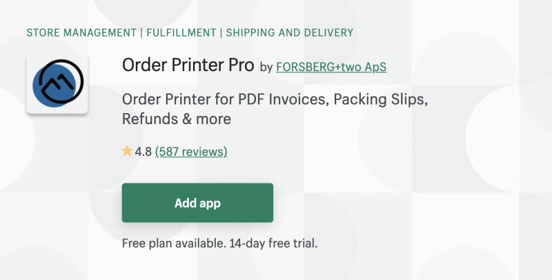 Order Printer Proとは？